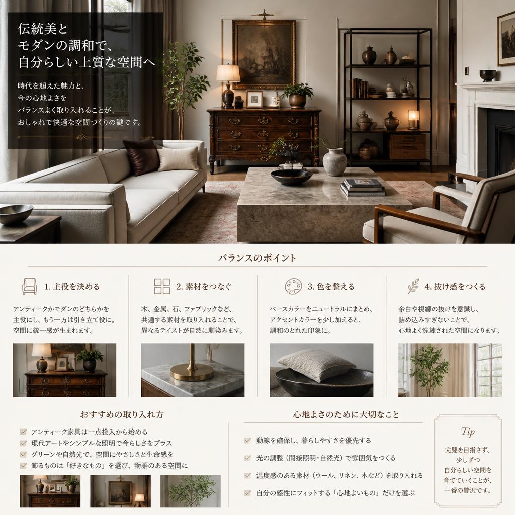 モダンデザインとの融合