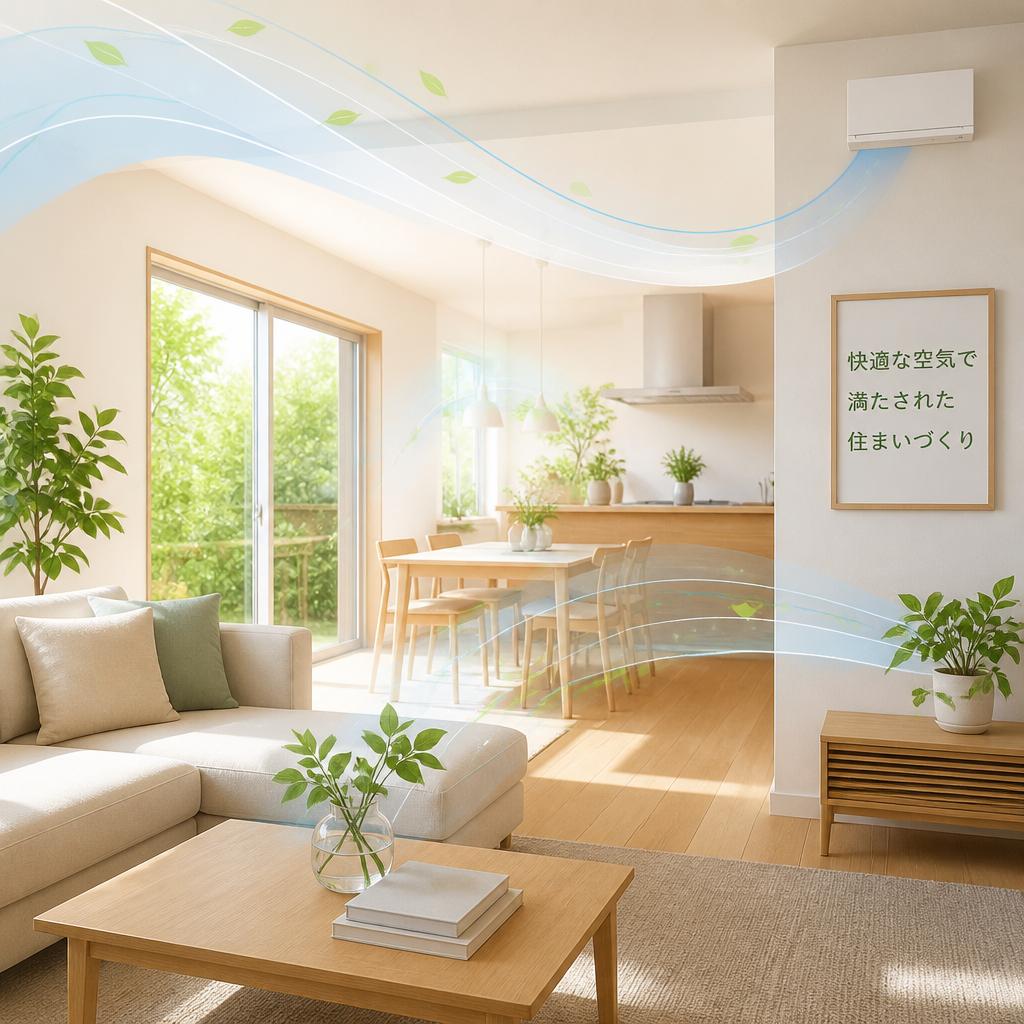 快適な空気で満たされた住まいづくり